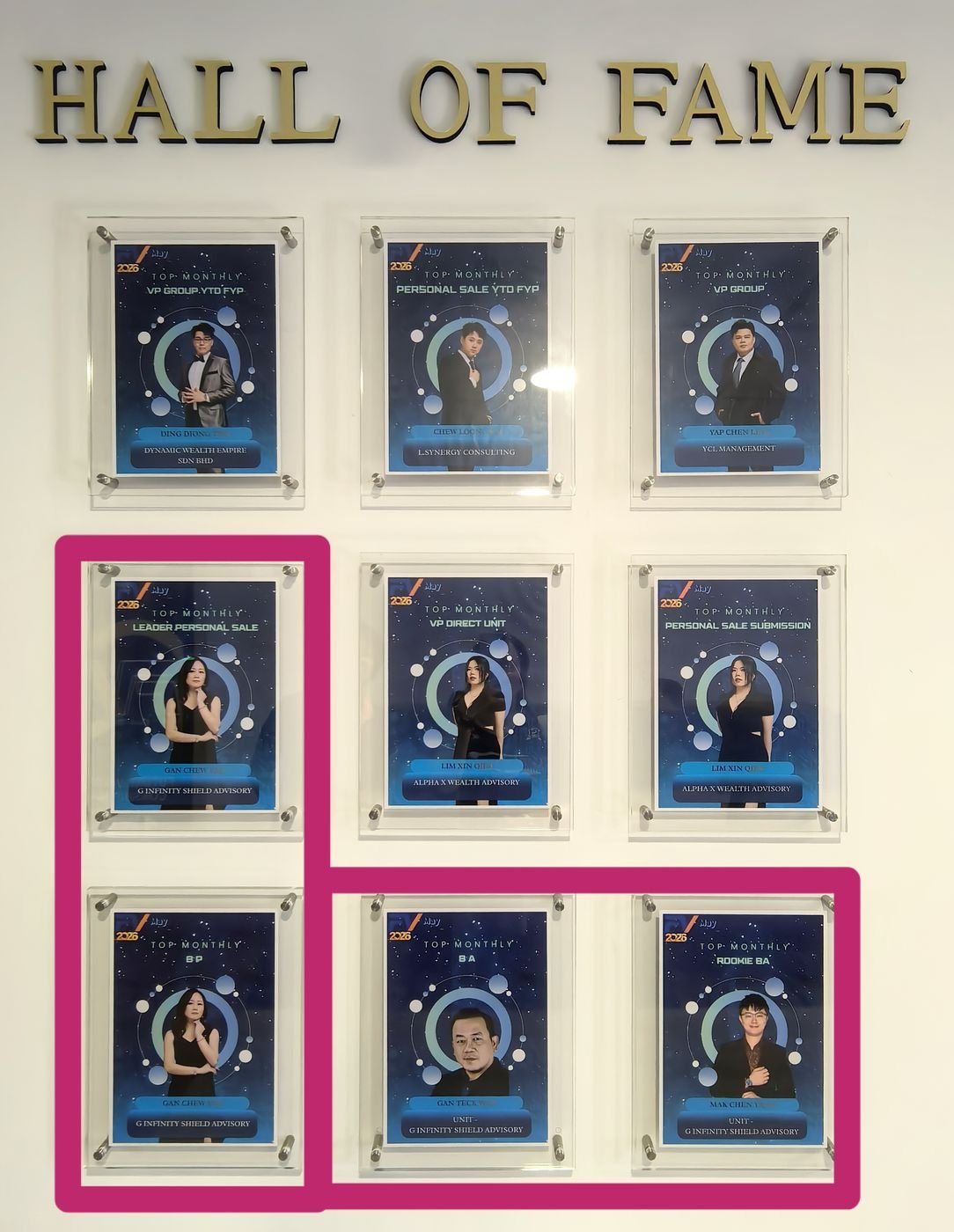FV Award — Hall of Fame — Karen Advisory